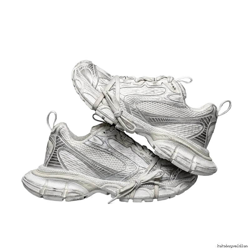 Balenciaga retro silver-gray sneakers