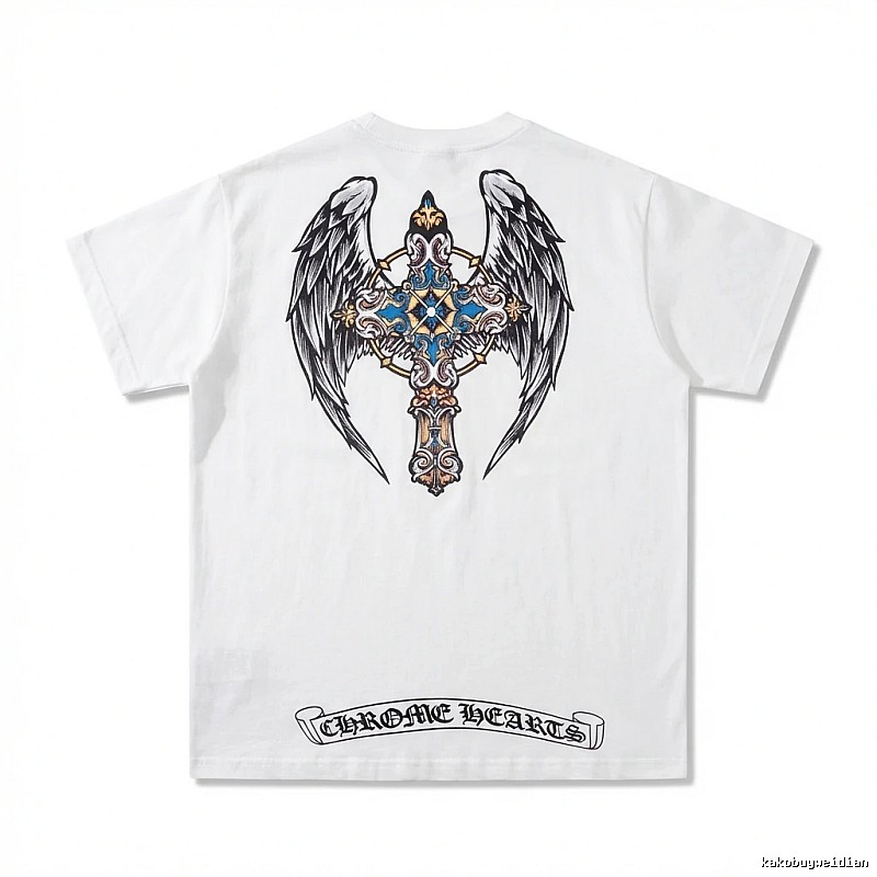 Chrome Hearts Angel Cross White T-shirt