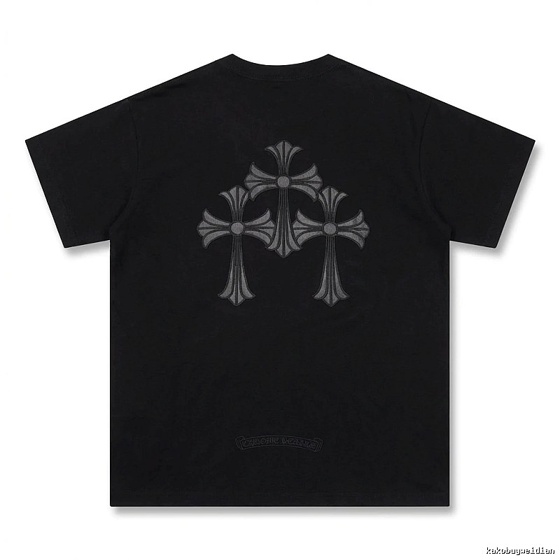 Chrome Hearts Cross Print Black T-shirt