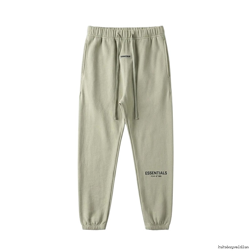 ESSENTIALS Basic Casual Khaki Pants