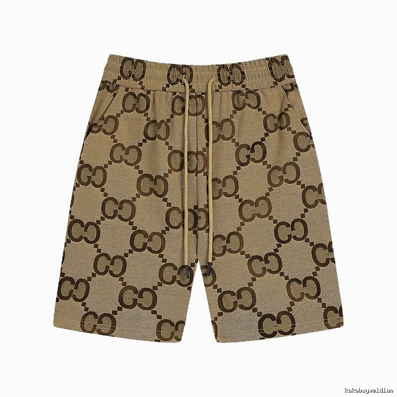 Gucci Double G Brown Retro Shorts