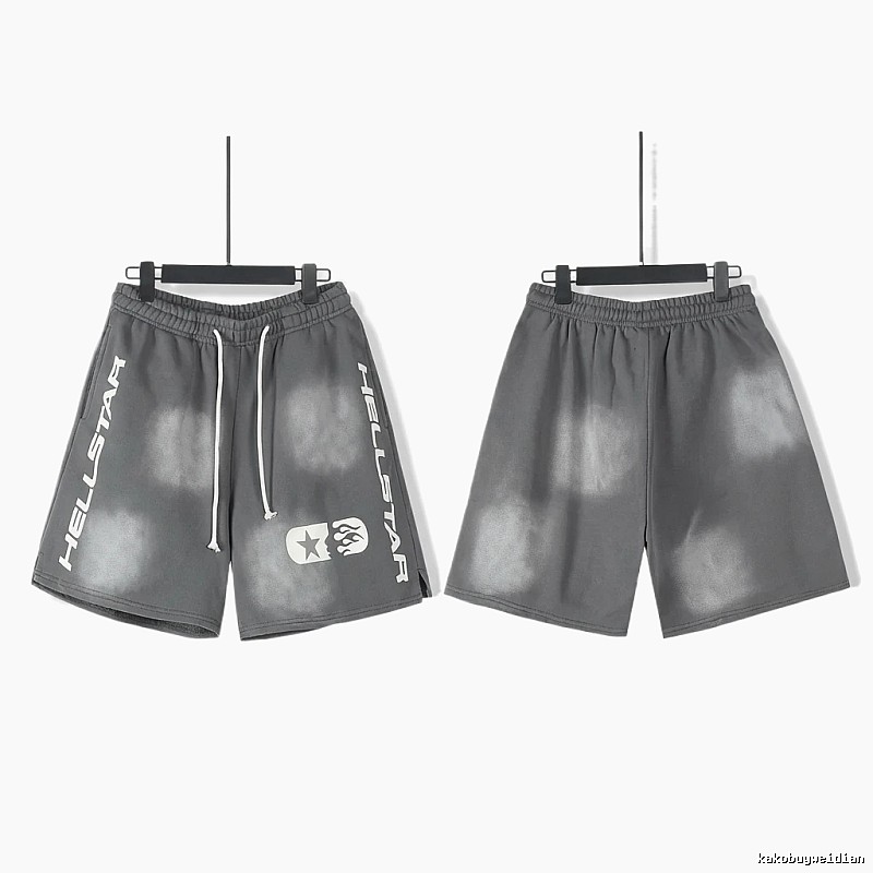 Hellstar Tie - Dye Style Grey Shorts