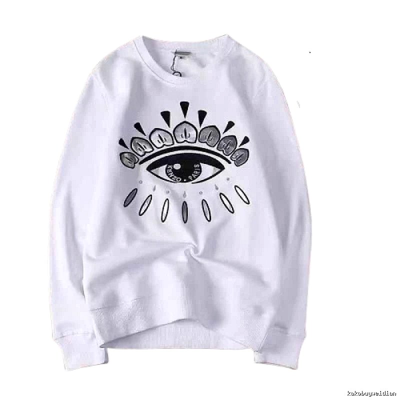Kenzo Style Kc50 Tiger SweatShirt Logo Detail Graphic