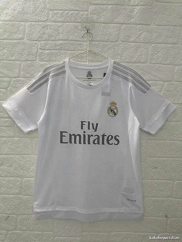 Real Madrid Classic Retro Teka soccer jersey White Retro Football with Travel-Friendly Style
