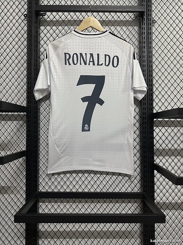 Real Madrid Streetwear Home soccer jersey White Real Madrid with Logo Accent Select Edition