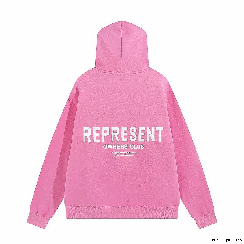 Represent Streetwear Owners Club hoodie Navy Large Represent with Logo Accent
