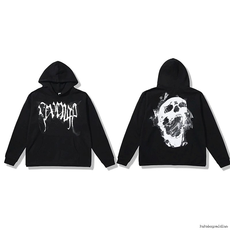 Revenge Skull Dark Style Hoodie