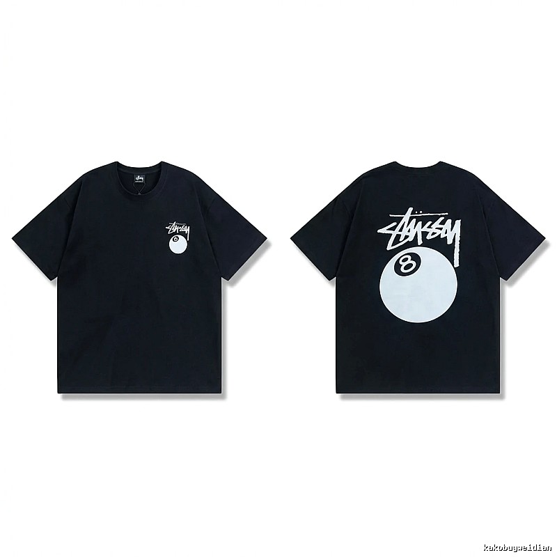 Stussy 8-Ball Series Black T-shirt