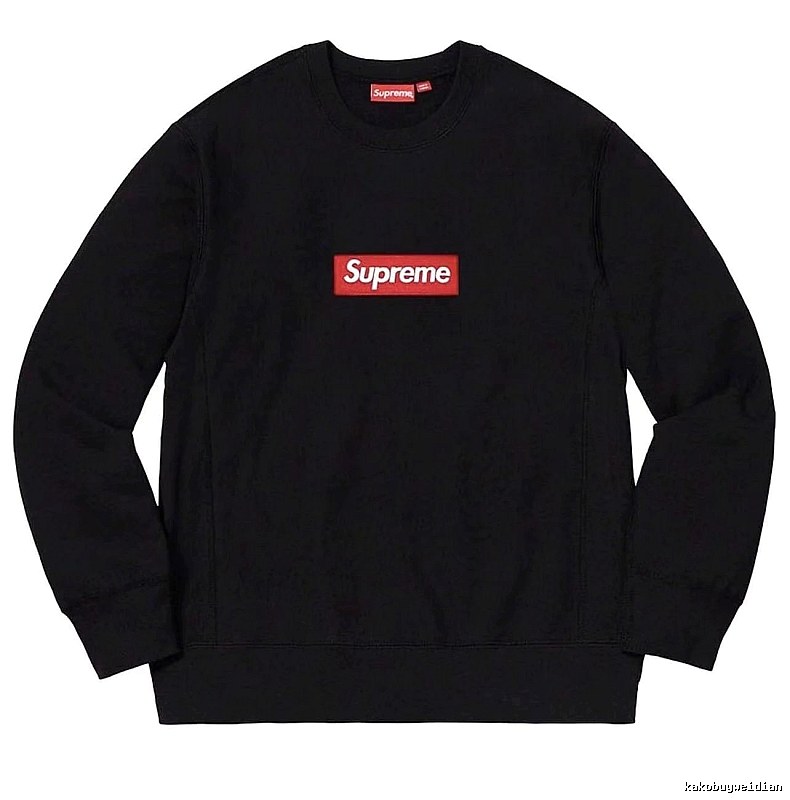 Supreme Easy Match Logo hoodie Gray Red Oversized for Everyday Use