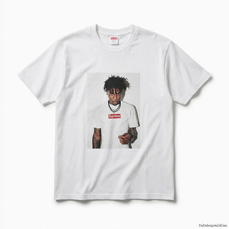 Supreme Portrait Style White T-shirt