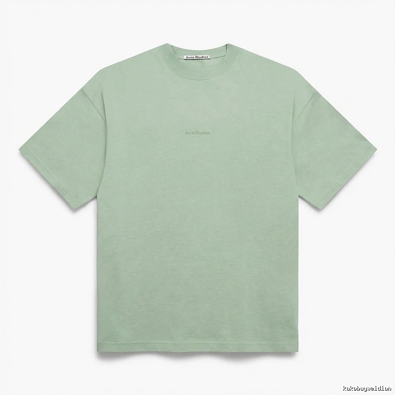 Acne Studios minimalist style light green T-shirt