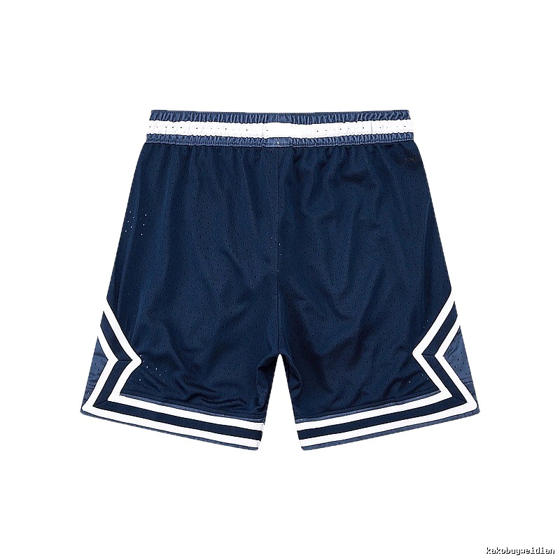 AJ basketball style dark blue shorts