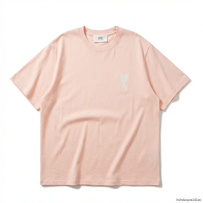 AMI Basic Pink T-shirt