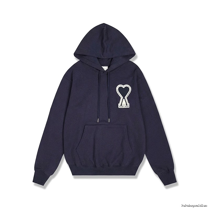 AMI Heart Pattern Hoodie