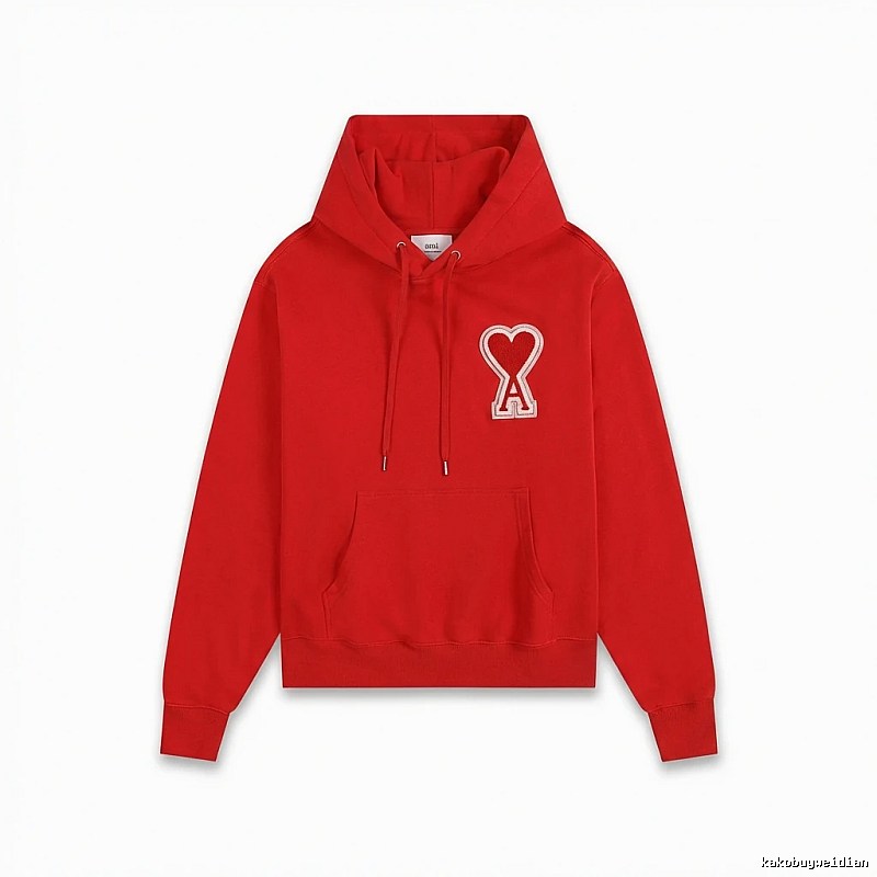 AMI Love Series Red Hoodie