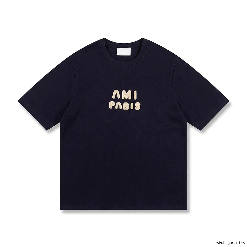 AMI Paris Alphabet Style T-shirt