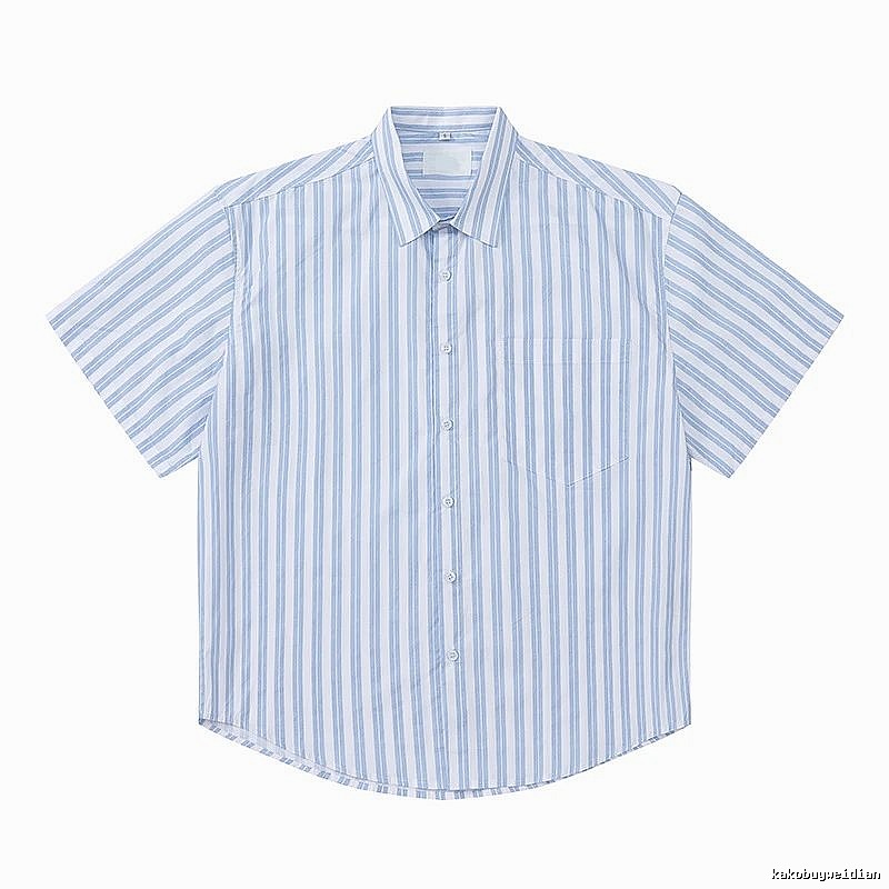 AMI Stripe Minimalist Style Shirt