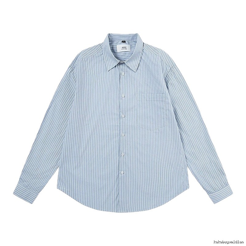 AMI Stripe Minimalist Style Shirt