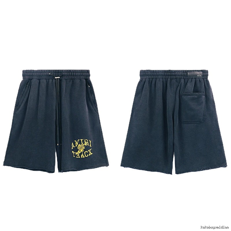 AMIRI Track American High Street Black Shorts