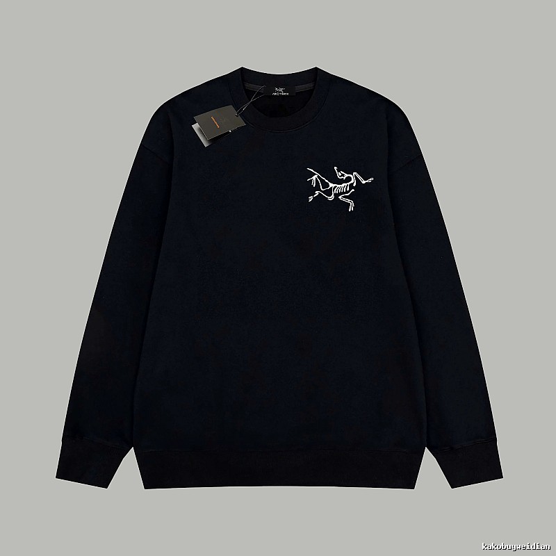 Arc'teryx Sweatshirt with Black Sweatshirt with Small Bird