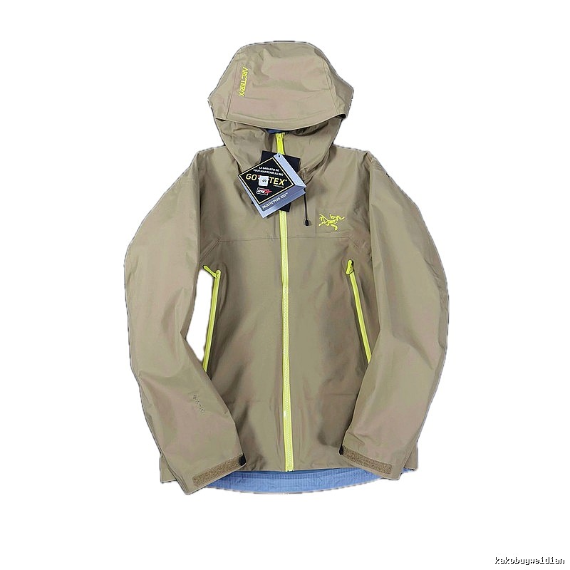 Arc’teryx Taupe Green Hardshell Jacket