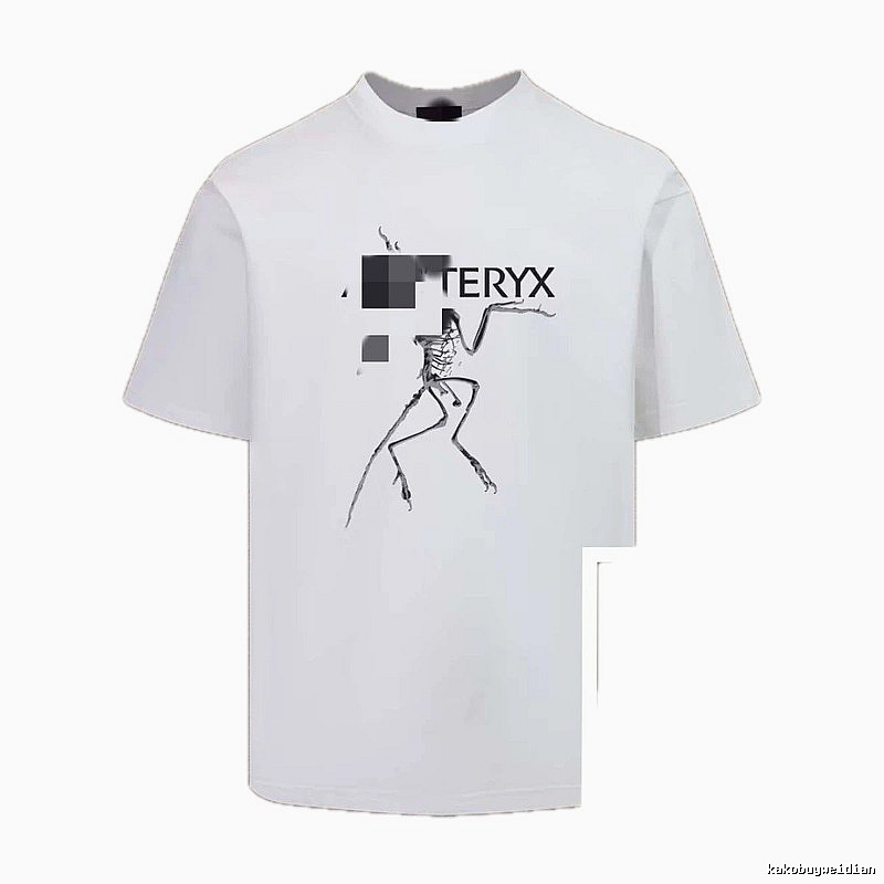 Arc'teryx Veilance Series Trendy and Cool White Short Sleeve T-Shirt
