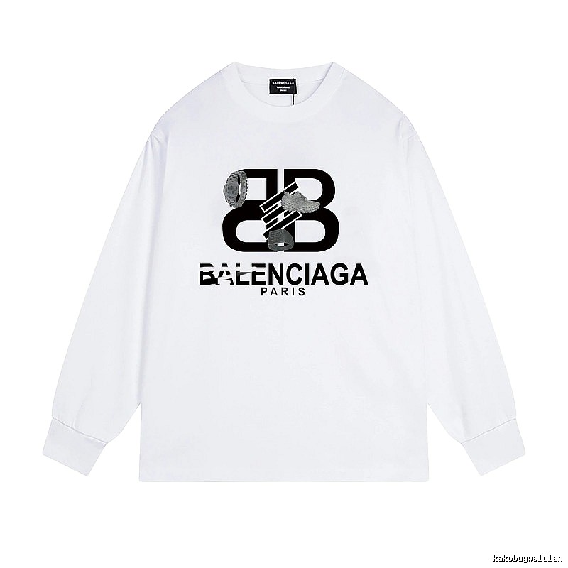 Balenciaga BB Series Simple White T-shirt