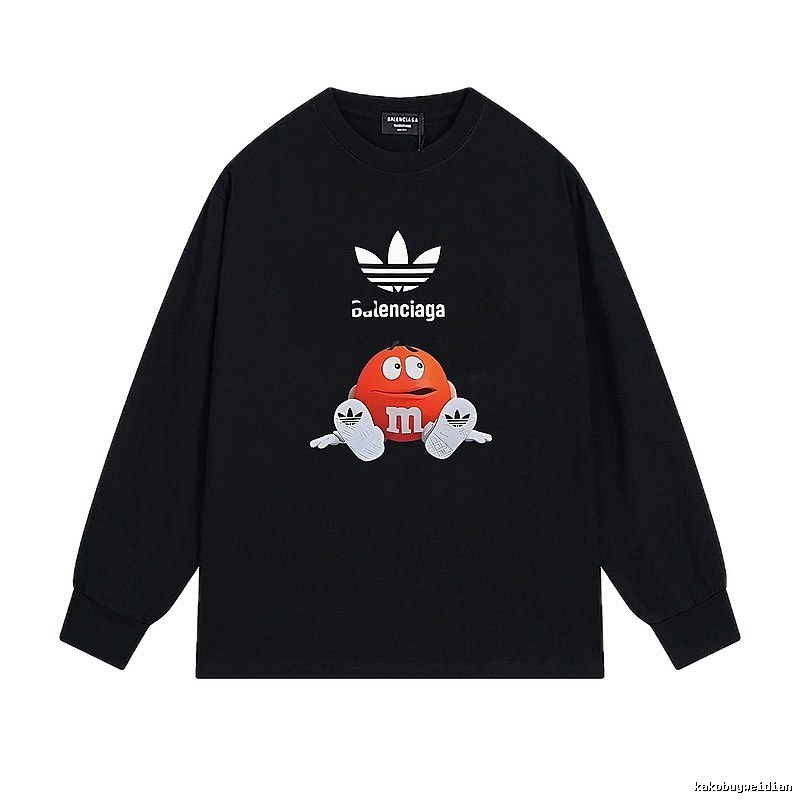 Balenciaga Co-branded Trendy T-shirt