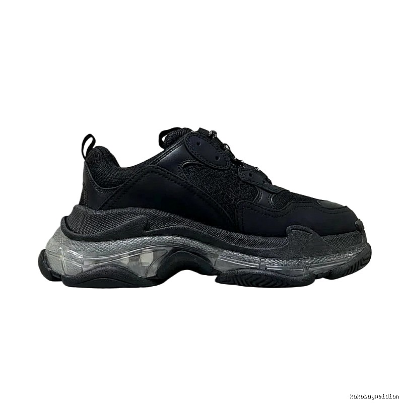 Balenciaga dad-style black shoes