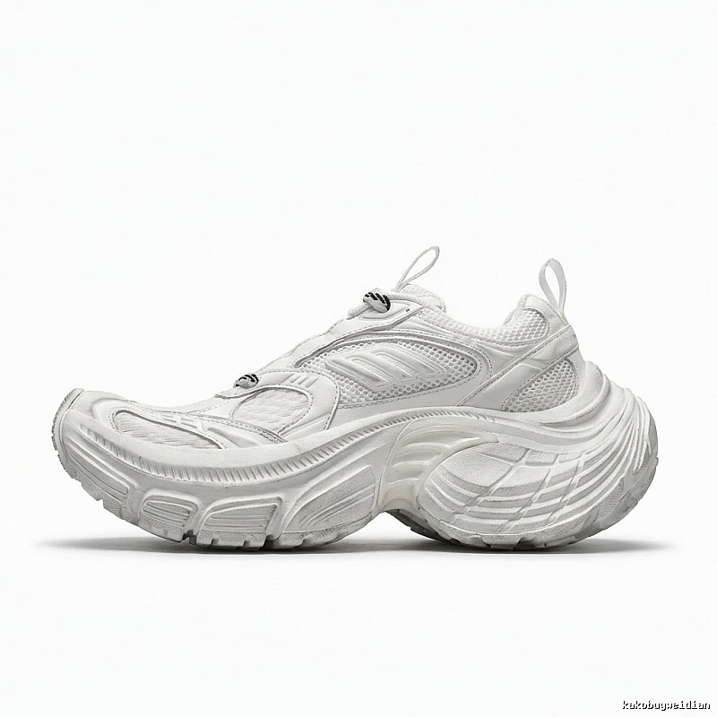 Balenciaga dad-style white shoes