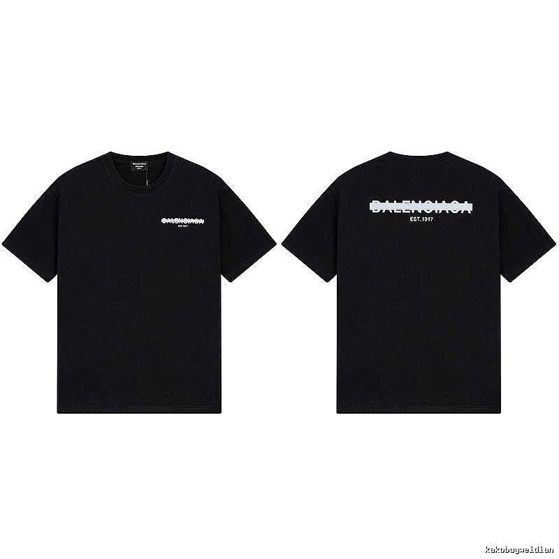 Balenciaga minimalist black T-shirt