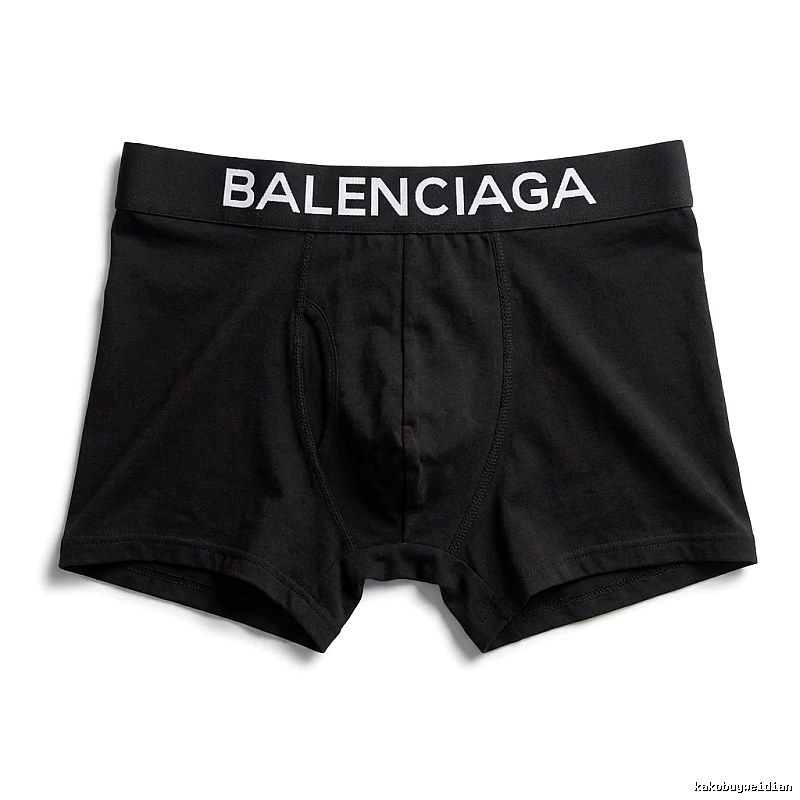 Balenciaga minimalist style black underwear