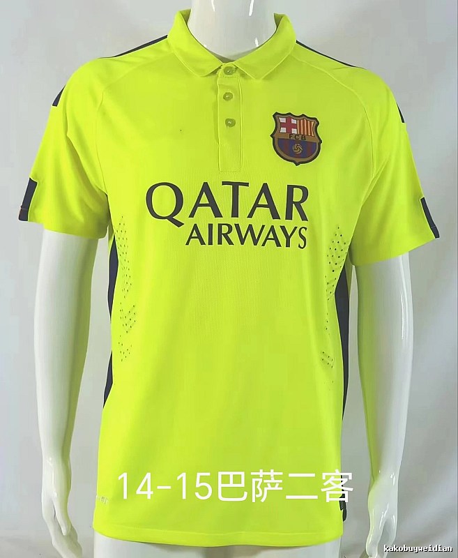 Barcelona Classic Retro soccer jersey Blue Red Barcelona with Travel-Friendly Style
