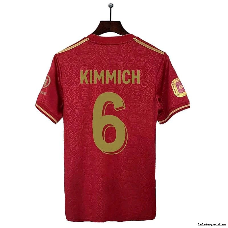 Bayern Munich Classic Kimmich #6 soccer jersey Red Bayern Munich for Daily Styling
