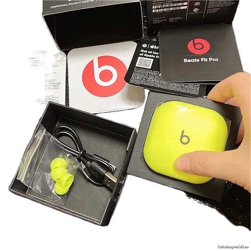 Beats Fit Pro Earbuds in Volt Yellow