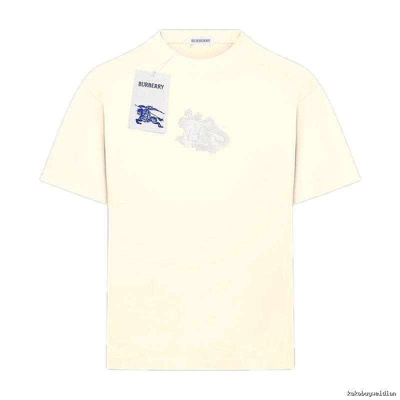 Burberry Knight Logo Minimalist Style T-shirt