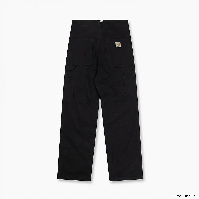 Carhartt workwear style black long trousers
