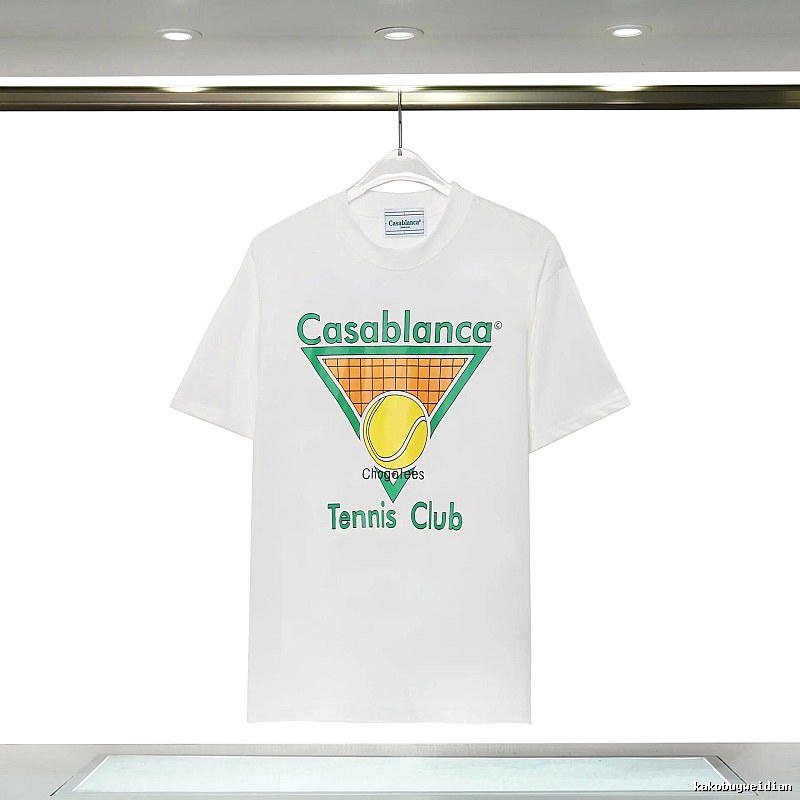 Casablanca Tennis Style White T-shirt