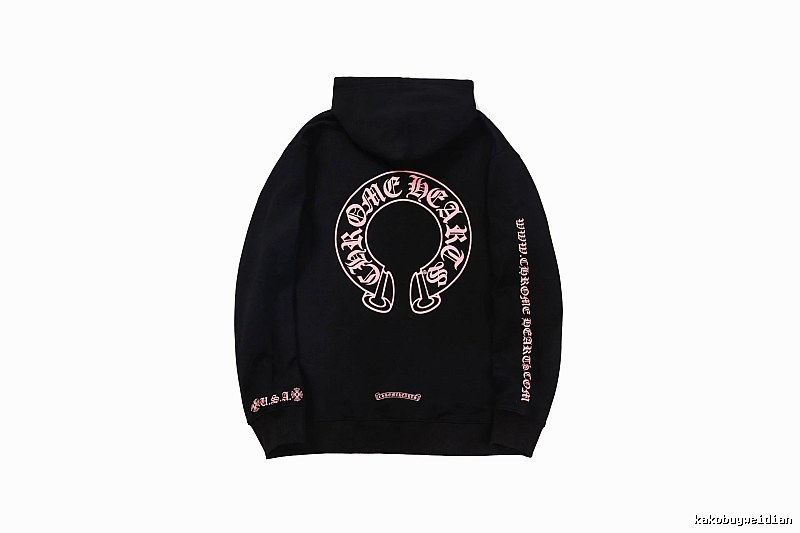 Chrome Hearts 2088-76 Black Cross Graphic Hoodie Commuter Look