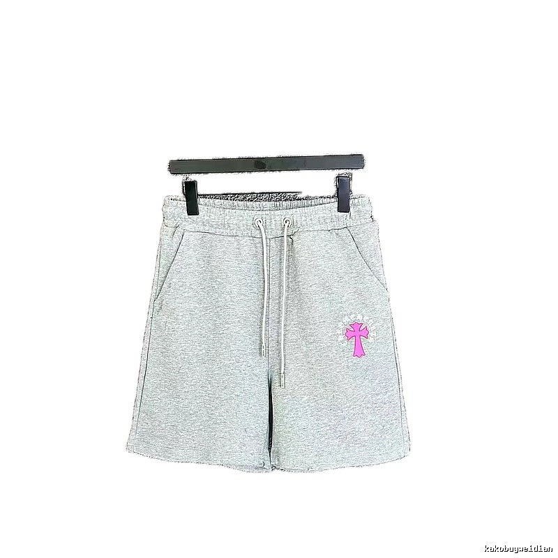 Chrome Hearts casual style grey shorts