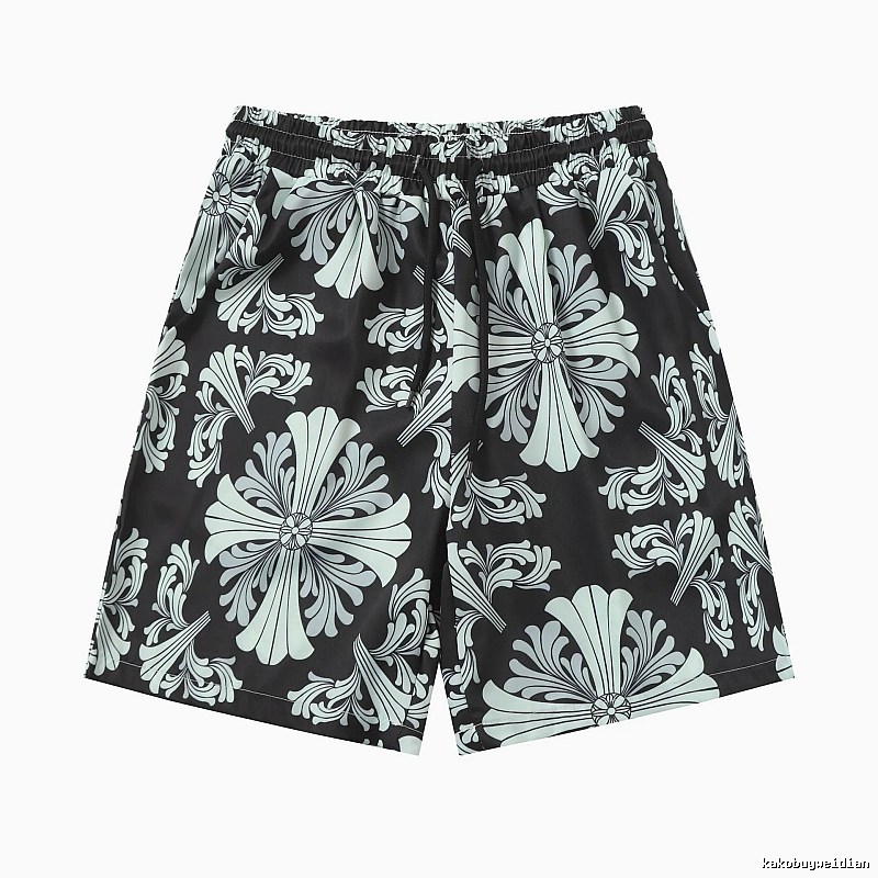 Chrome Hearts Cross Flower Trendy Brand Shorts