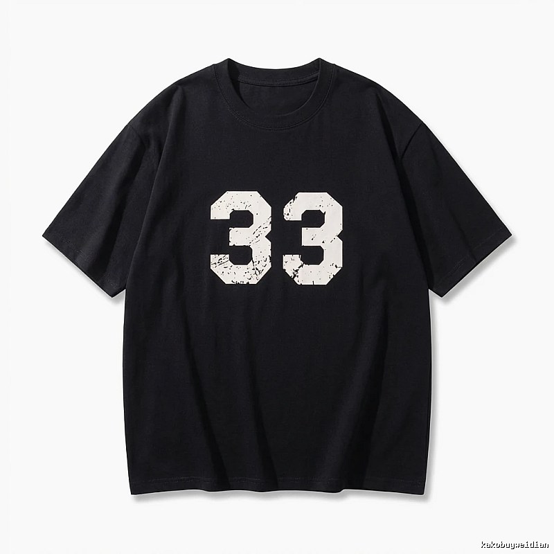 Chrome Hearts No. 33 Retro Black T-shirt