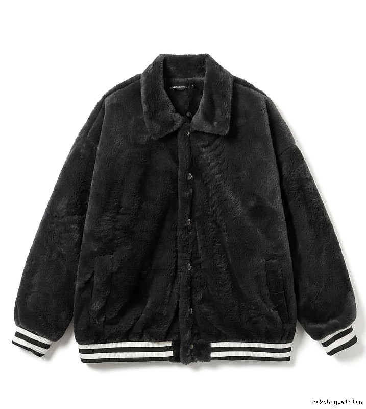 Chrome Hearts plush retro-style coat