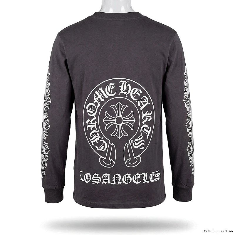Chrome Hearts Print Dark Style Long-sleeve