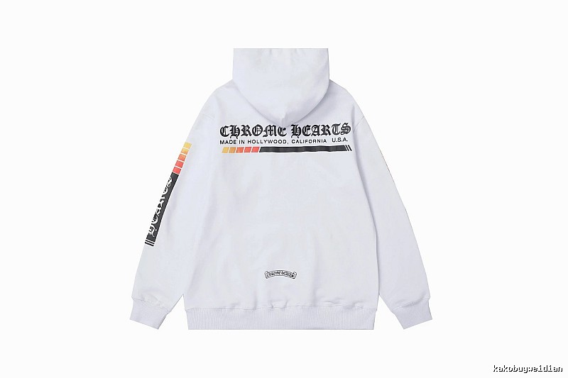Chrome Hearts Weekend Cross graphic hoodie Black Blue Cross for Weekend Wear