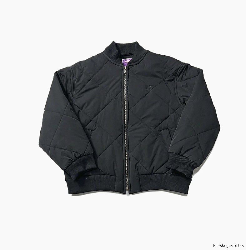 Corteiz black quilted jacket