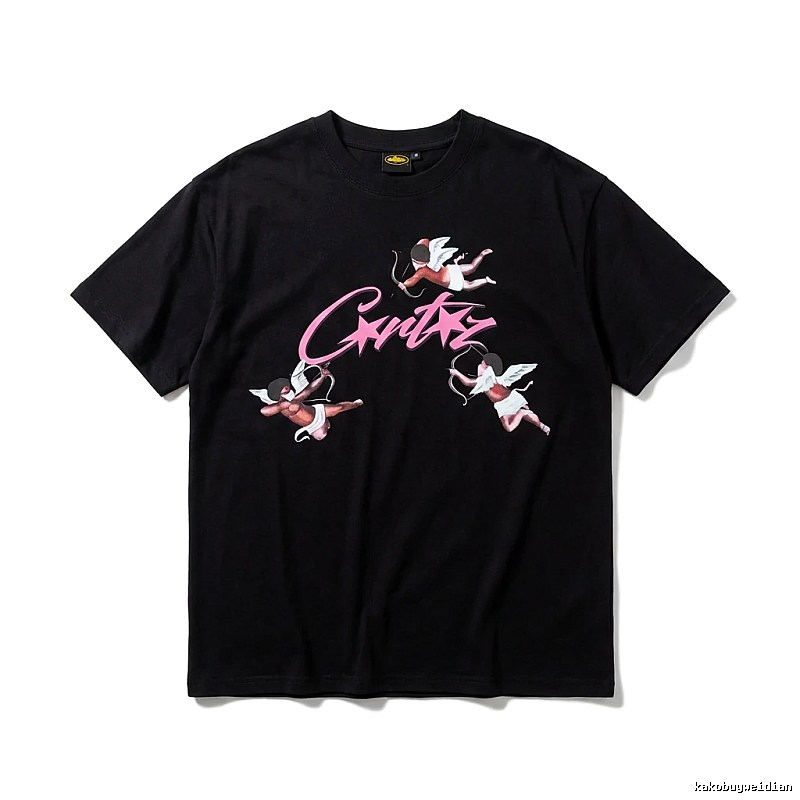 Corteiz Cupid Trendy Cool Black T-shirt