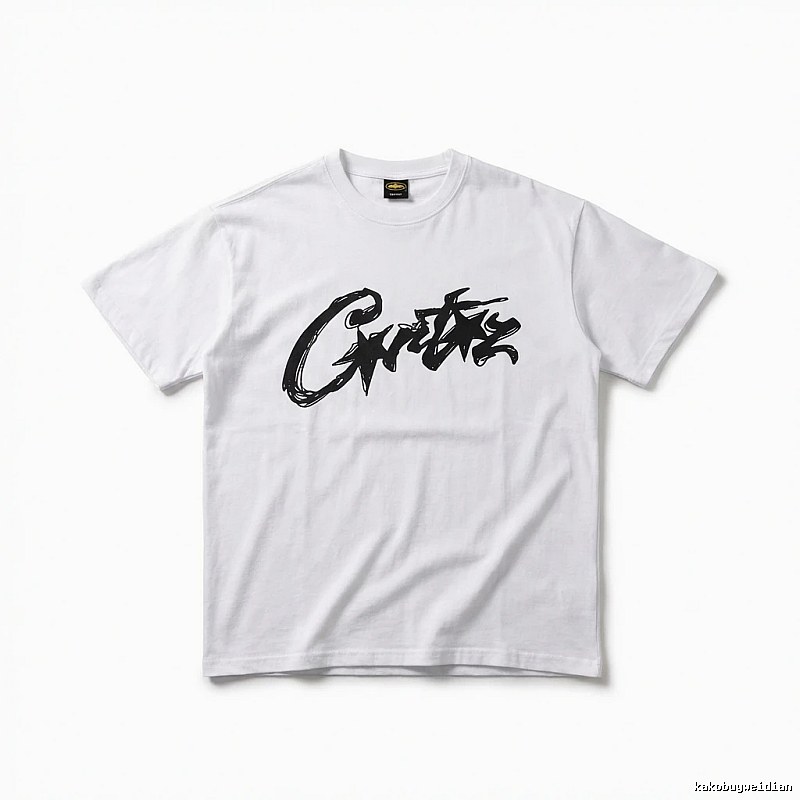Corteiz Graffiti Style White T-shirt