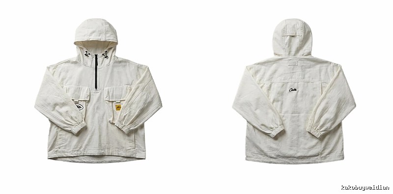 Corteiz Workwear Style White Jacket