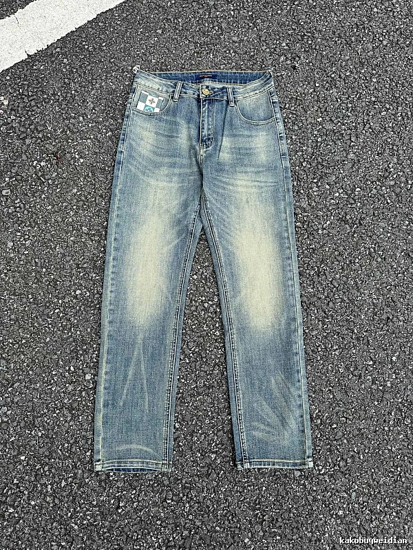 Daily Straight Jeans - Faded Blue